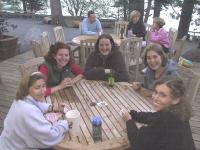 Photo by StaphPhotog 2002, 40a-FountainDeckCardGame.jpg 8.1K